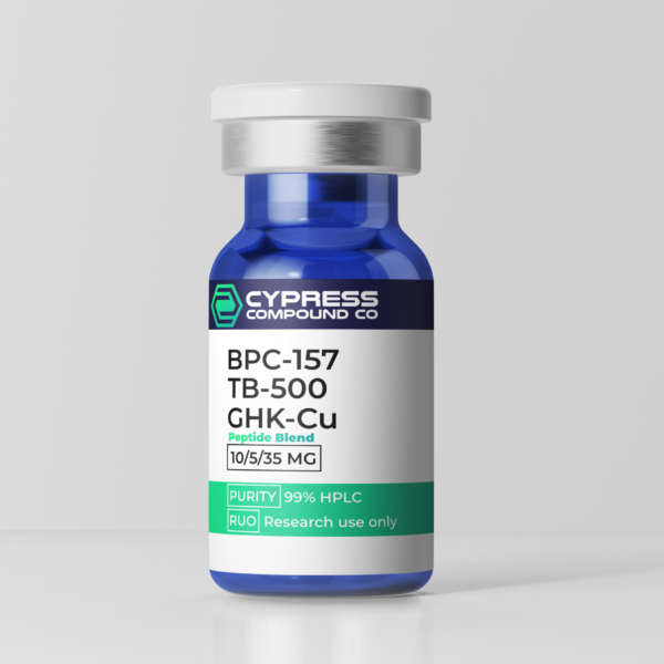 BPC-157, TB-500, GHK-Cu – Glow Blend (50mg x 10)